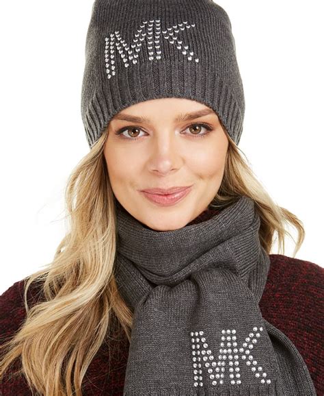 michael kors womens caps|michael kors winter scarves.